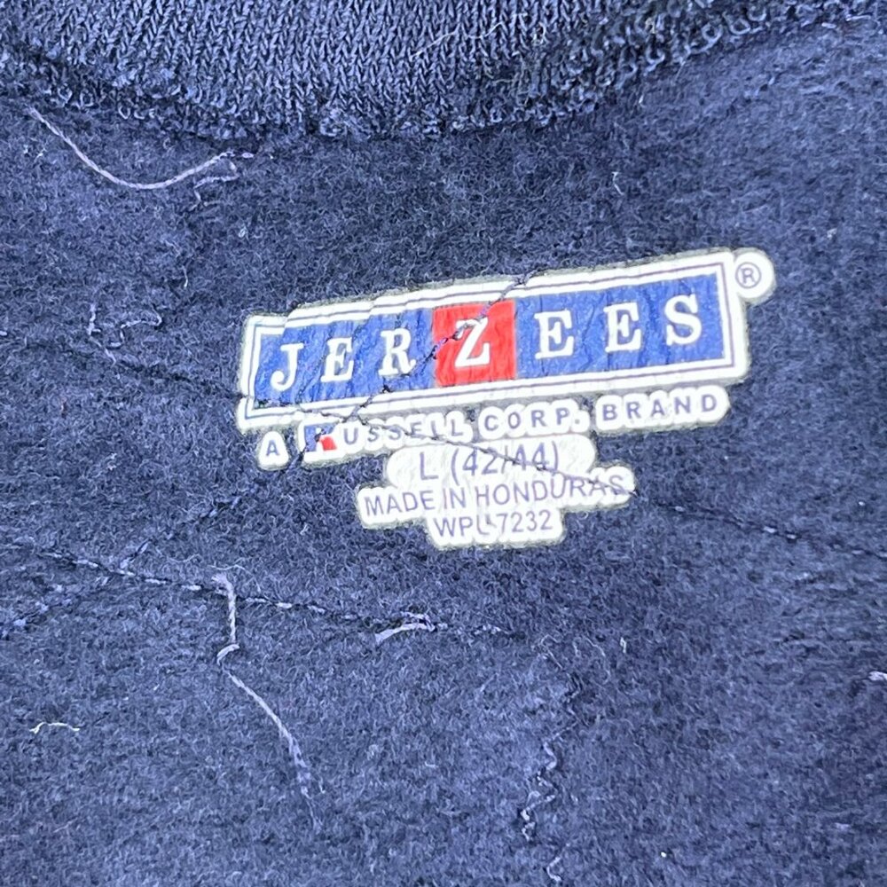 Handmade Jerzees Patchwork Jacket Size Large Vint… - image 8